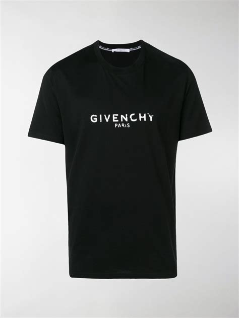 t-shirt givenchy uomo nera